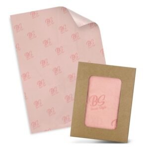 Custom Tissue Paper with Envelope – Colour